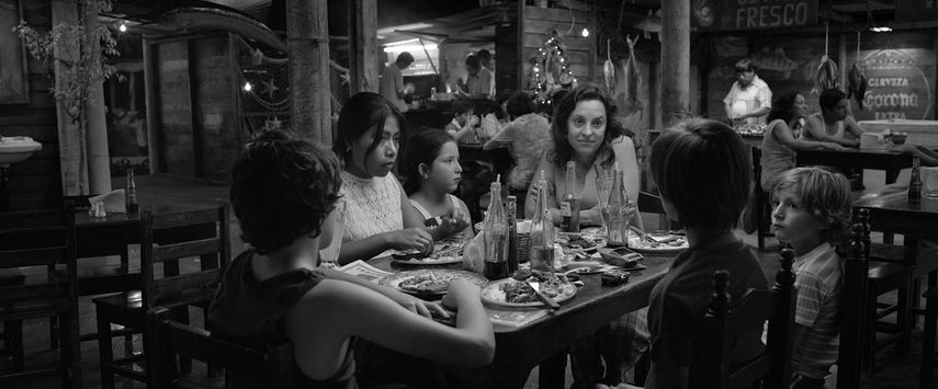 Fotograma de la cinta Roma, de Alfonso Cuarón.&nbsp;