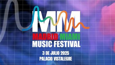 Flyer del Madrid Miami Music Fest 2025.