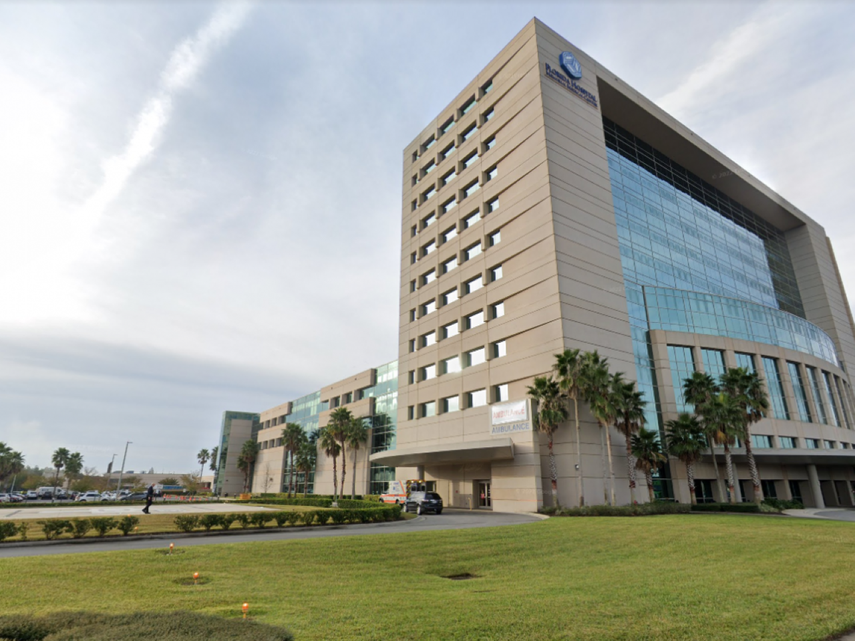 El hospital de Daytona Beach. Google Maps