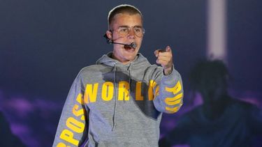 El cantante Justin Bieber.