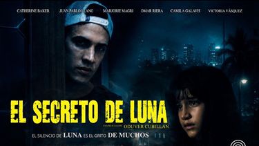 Flyer de la película El Secreto de Luna.