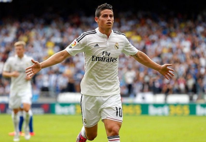 El Real Madrid tiene en James uno de sus pilares en la ofensiva. (ARCHIVO)