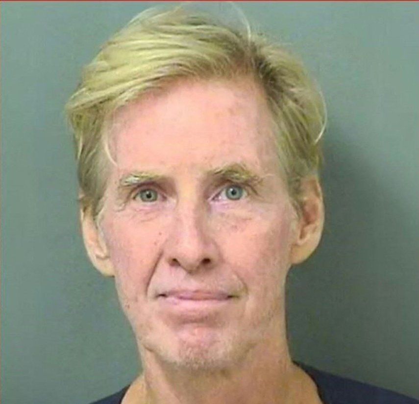 La foto policial de Ryan Wesley Routh, de 58 años, obtenida de la oficina del alguacil del condado de Palm Beach en Florida.