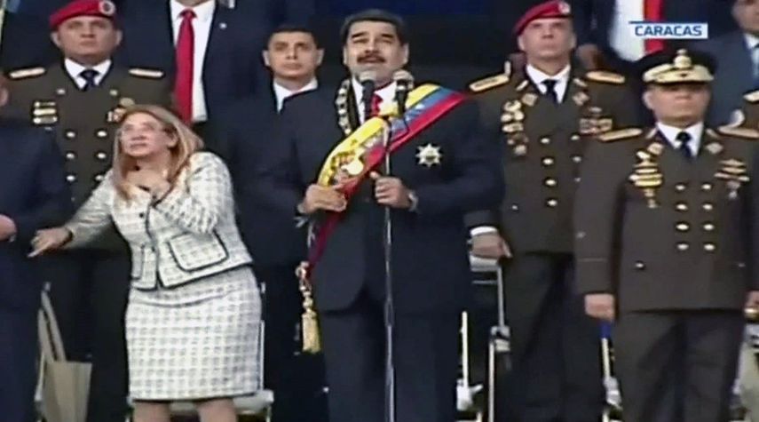Maduro aseguró que el presidente colombiano saliente, Juan Manuel Santos, así como la ultraderecha de ese país y de Venezuela, están tras el supuesto atentado en su contra.