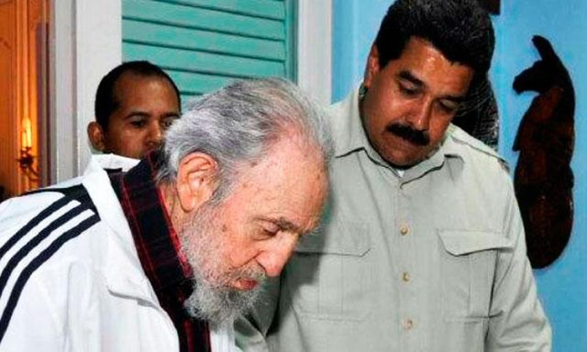 Maduro se queda impresionado tras visitar a Fidel Castro por cuatro horas