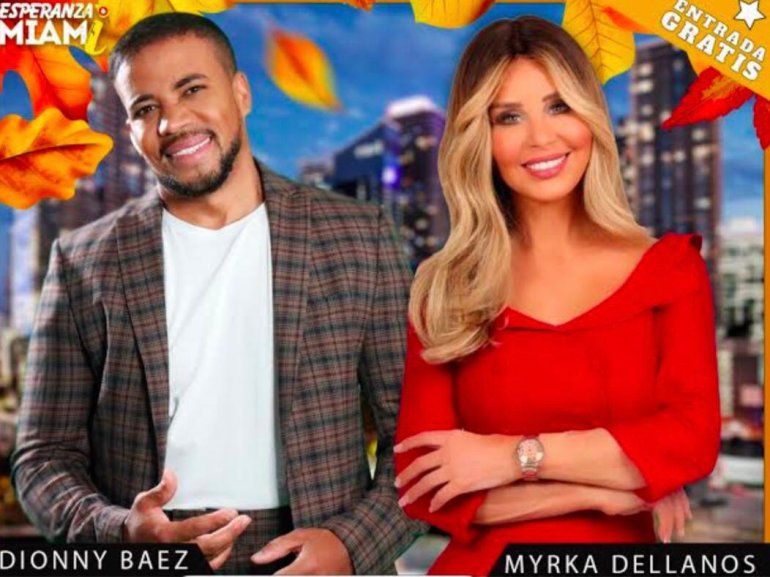 Myrka Dellanos y Dionny Baez