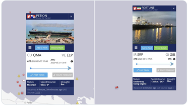 En un tuit, Filipp Rlog indica que el tanquero de crudo&nbsp;Petion que zarp&oacute; de Matanzas, Cuba,&nbsp;y atrac&oacute; en El Palito, Venezuela, aguarda la gasolina del tanquero&nbsp;Fortune&nbsp;para llev&aacute;rsela a Cuba.
