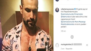 El actor mexicano Rafael Amaya.