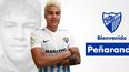 El Málaga hizo oficial la llegada de Peñaranda al club por las redes sociales