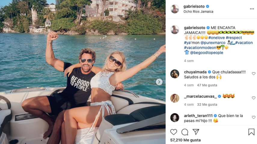 Irina Baeva y Gabriel Soto