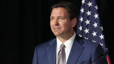 El gobernador de Florida, Ron DeSantis.