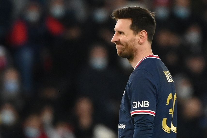 Lionel Messi se pierde el juego del PSG contra el Niza