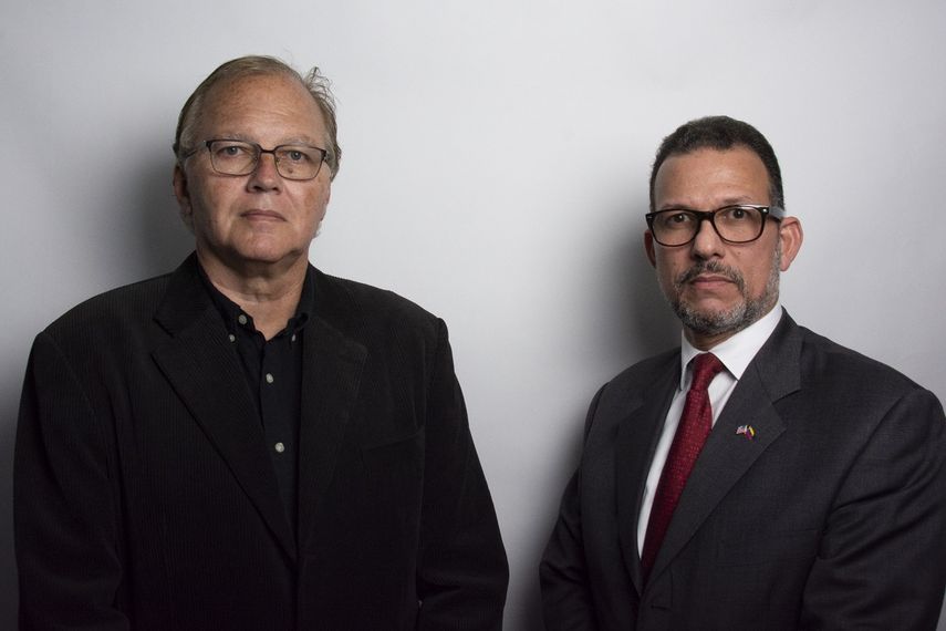 Juan Fernández y Edgar Quijano, dos exgerentes de la estatal Petróleos de Venezuela S.A. (PDVSA).