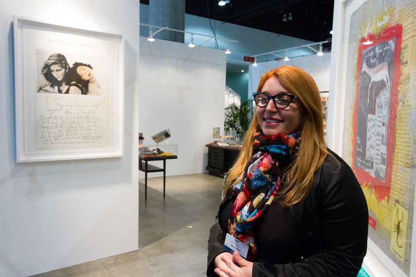 La directora y Curadora del Área Latinoamericana de Los Angeles&nbsp;Art&nbsp;Show, Marisa Caichiolo.