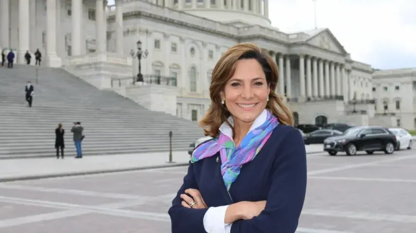 La congresista cubanoamericana María Elvira Salazar.