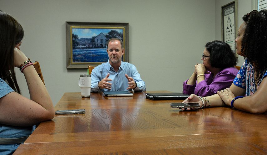 President and CEO of Fredericksburg Convention & Visitor Bureau, Brady Closson,Texas.
