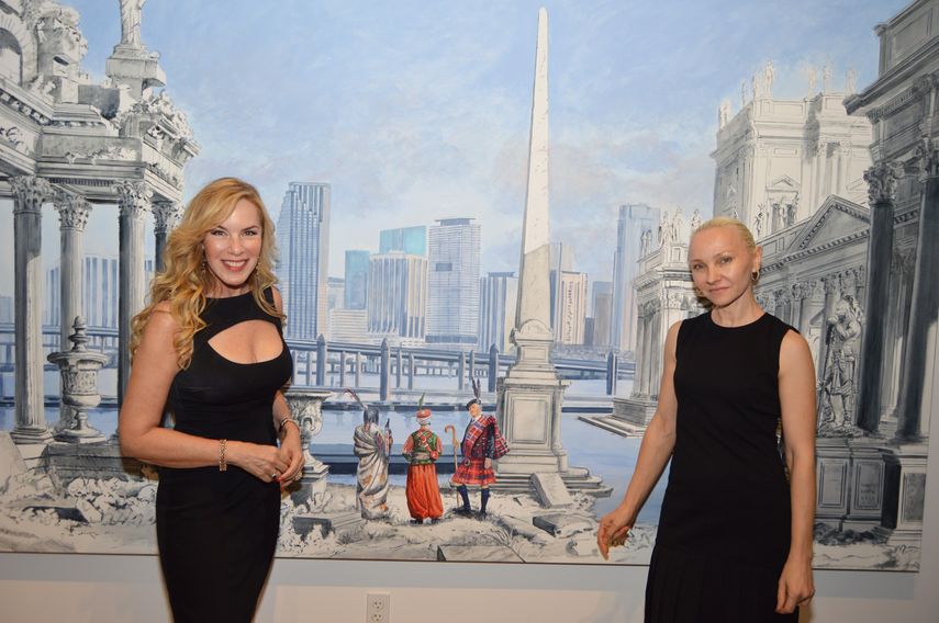 Nelly Palmer y Elena Raffo