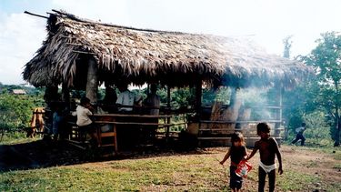 Imagen de una comunidad ind&iacute;gena en Nicaragua, publicada el 30 de enero de 2020 en la cuenta oficial de Twitter de la Comisi&oacute;n Interamericana de Derechos Humanos, CIDH.