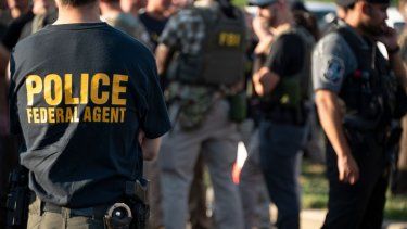 Imagen referencial de agentes del FBI en un operativo especial.