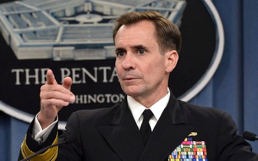John Kirby, portavoz del Departamento de Estado. (CAPTURA DE PANTALLA)