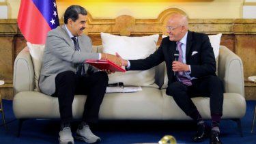 Nicolás Maduro y Jorge Rodríguez han recibido sanciones.&nbsp;
