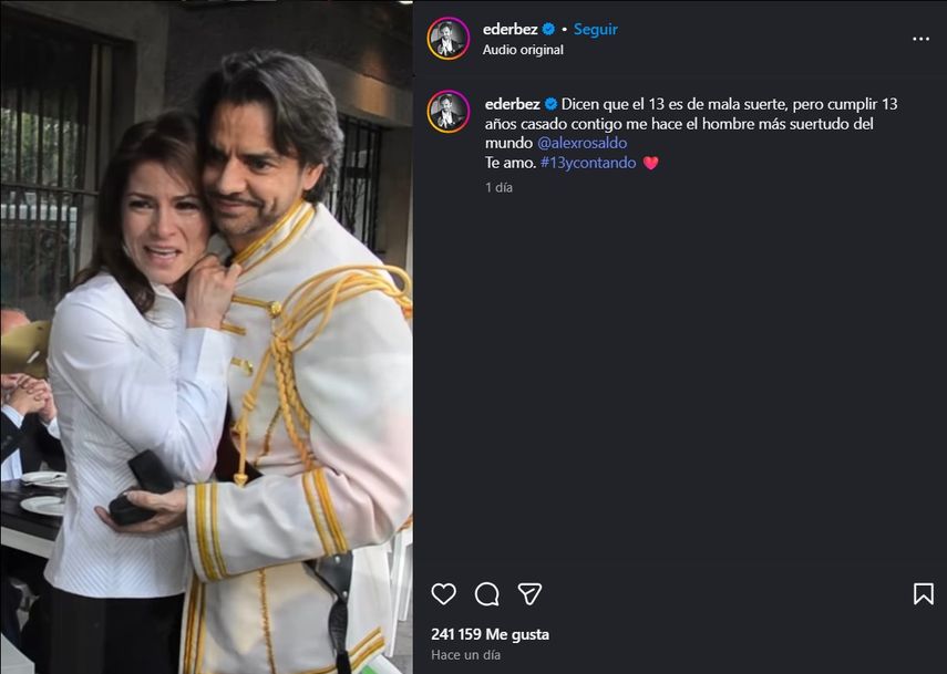 Durante una aparición reciente en un evento mediático, Derbez explicó que actualmente viven en países distintos por motivos de trabajo