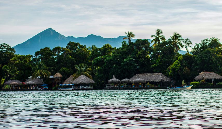 Vista parcial de una comunidad indígena en Nicaragua.&nbsp;