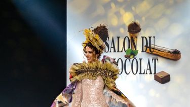 La modelo&nbsp;Luisa María Araujo, representó a Venezuela en un desfile benéfico dentro de la Feria Internacional del Cacao realizada en París, Francia.