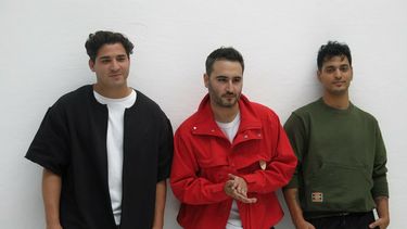 En esta fotograf&iacute;a de archivo del 10 de junio de 2019 Los miembros de la banda mexicana Reik, de izquierda a derecha, Julio Ram&iacute;rez, Jes&uacute;s Navarro y Gilberto Bibi Mar&iacute;n posan para retratos durante un evento para promover su &aacute;lbum &ldquo;Ahora&rdquo;.