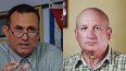 Los opositores cubanos José Daniel Ferrer y Félix Navarro.