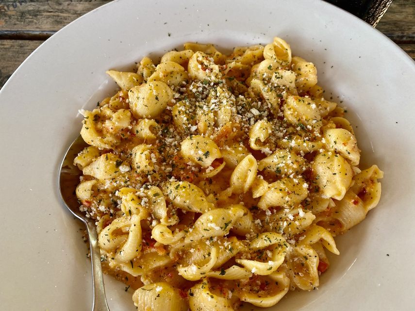 Lobster Mac & Cheese del restaurante Conch House, en St. Agustine.&nbsp;