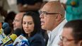 Habrá siete puntos de concentración para la movilización (...) una manifestación con reglas, con normas, destacó el secretario de la MUD, Jesús Torrealba&nbsp;