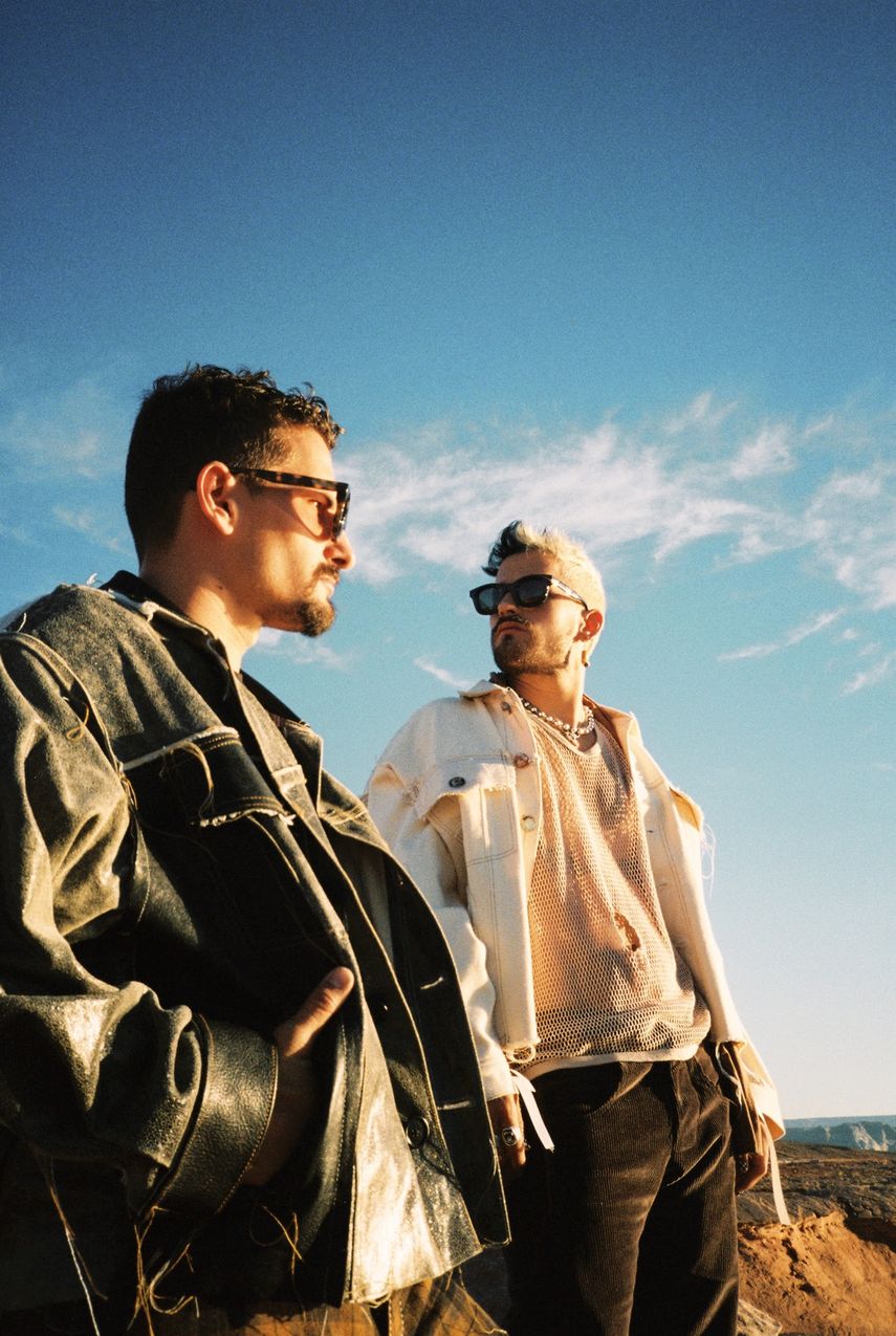 Los cantantes venezolanos Mau y Ricky&nbsp;