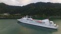 El navío salió el domingo de Colón, en la costa caribeña de Panamá y, después de pasar por el canal interoceánico, salió del Puerto de Balboa para Costa Rica El navío salió el domingo de Colón, en la costa caribeña de Panamá y, después de pasar por el canal interoceánico, salió del Puerto de Balboa para Costa Rica