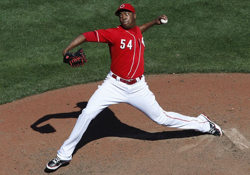 Chapman salvó 33 juegos en la pasada campaña. (ARCHIVO) 