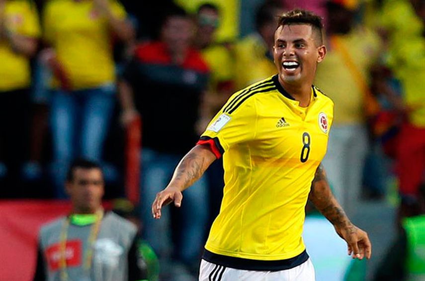 Edwin Cardona anotó uno de los goles cafeteros. (EFE)