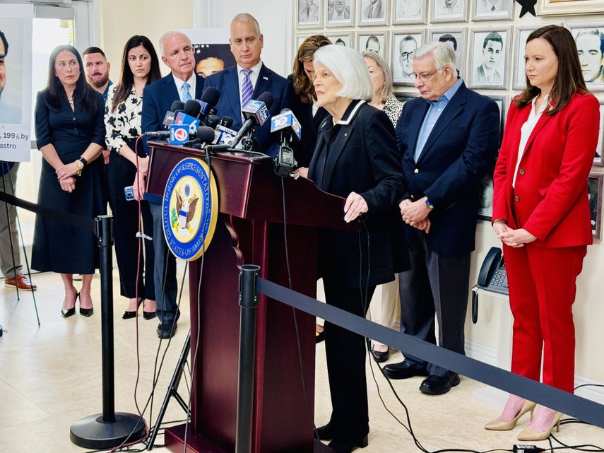 Sylvia Iriondo, de MAR por Cuba, recordó que las víctimas eran jóvenes, tres estadounidenses y un residente legal, y que el momento político actual ofrece una oportunidad real de justicia.