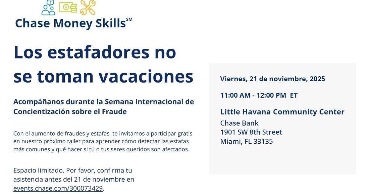 Los estafadores no se toman vacaciones: cómo proteger tu dinero esta temporada