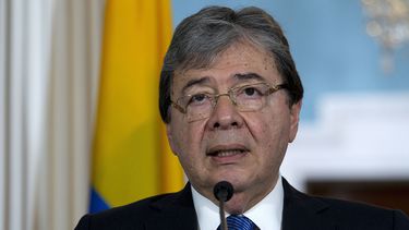 El fallecido ministro de Defensa de Colombia Carlos Holmes Trujillo.