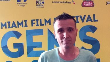 &nbsp;El director español Lino Escalera durante el estreno en Estados Unidos de su primer largometraje, el premiado No&nbsp;sé&nbsp;decir&nbsp;adiós, en el Cine Tower de la ciudad de Miami
