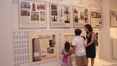 Algunos de los edificios ideados por Seinuk, entre ellos, el Trump Tower.&nbsp;