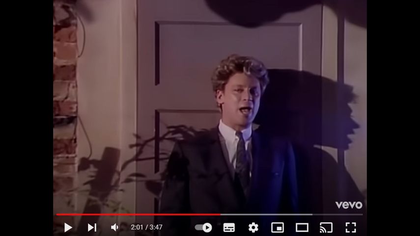 El cantante estadounidense Eric Carmen.