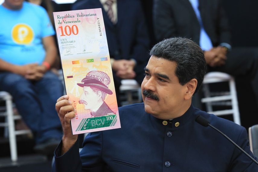 Nicolás Maduro, dictador de Venezuela.