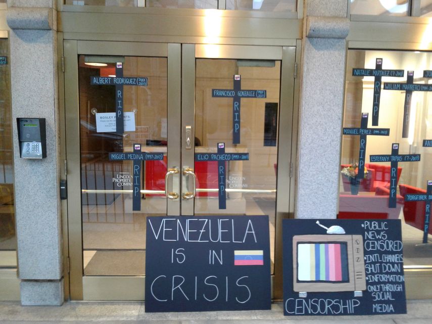 Embajada de Venezuela en Boston, Estados Unidos.