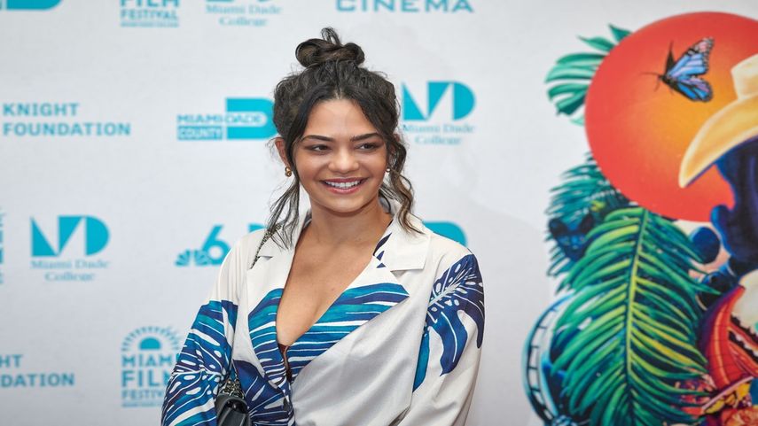 La actriz Alina Robert en la 40ma edición del Festival de Cine de Miami, que se celebra en la ciudad desde el 3 hasta el 12 de marzo de 2023.