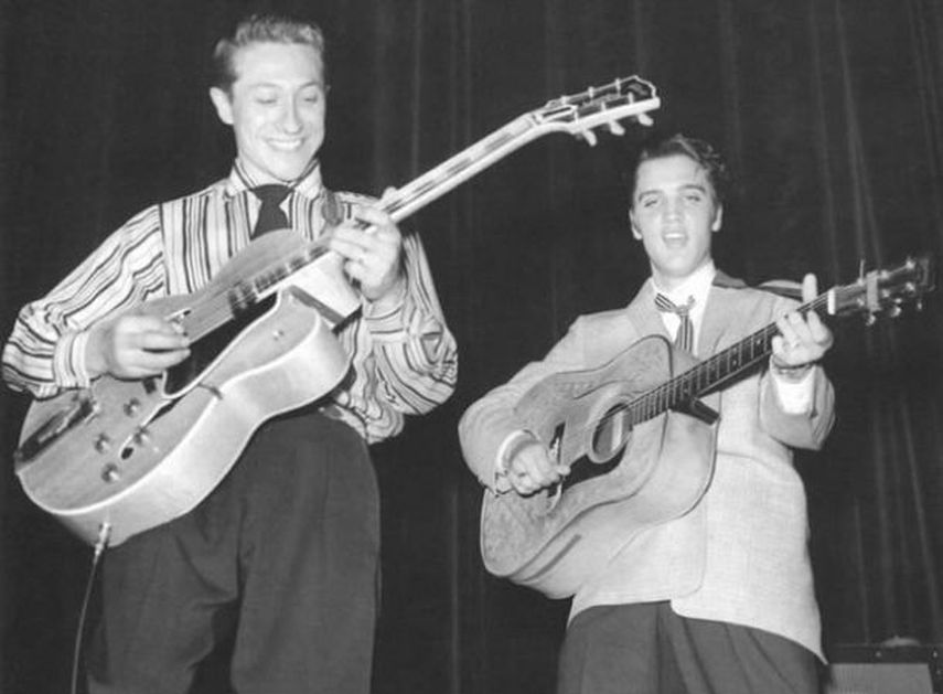 El guitarrista estadounidense Scotty Moore. (EFE) 
