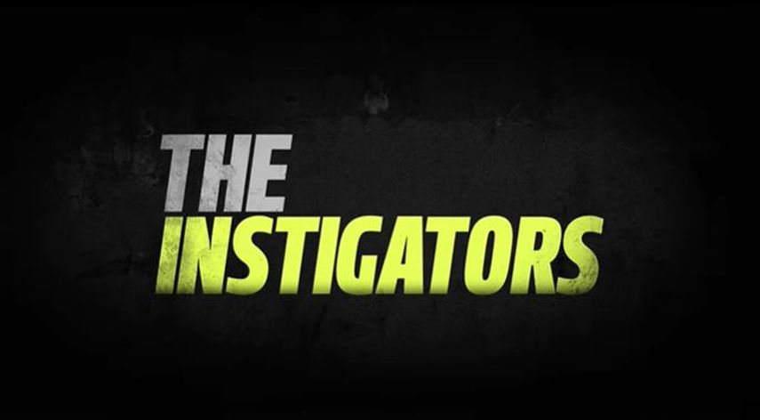 Flyer de la película The Instigators.