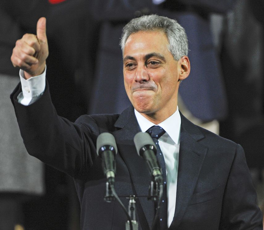 Rahm Emanuel, alcalde de Chicago.