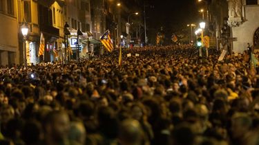 Concentraci&oacute;n ante la Jefatura Superior de Polic&iacute;a en Via Laietana. &nbsp;