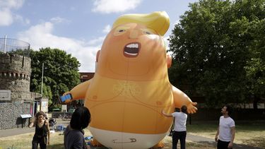 El Museo de Londres adquirió el globo gigante conocido como Bebé Trump para su colección.&nbsp;